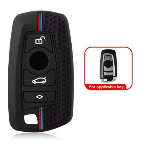 

The car key shell is suitable for the silicone of BMW F30, F31, F32, F34, F20, F21, F07, F10, 1 series, 3 series, 5 series, 7 s