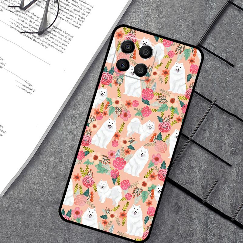 Japanese Spitz Dog Case For Samsung Galaxy M55 M31 M13 M11 M12 M14 M15 M06 M16 M36 M56 M53 M32 M52 M35 M34 M54