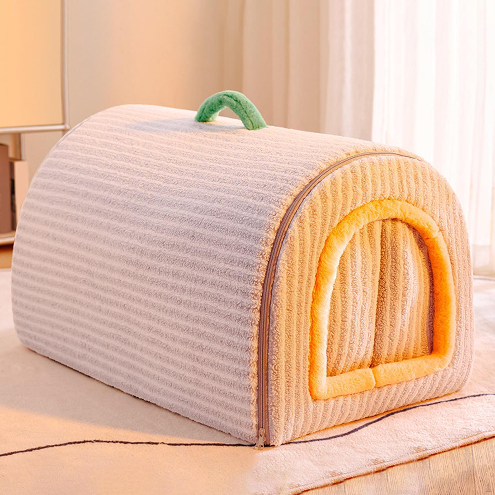 

Крытый домик для домашних животных, закрытая теплая будка для щенка чихуахуа