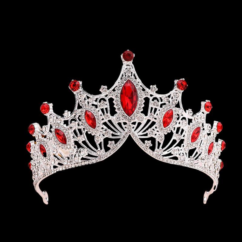Bridal Crown Headband Headband Wedding Korean Style Birthday Adult Gift Crystal Crown Princess Dress Hair Accessory