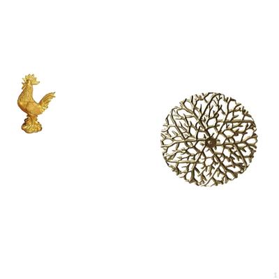 Chicken Figurine Feng Shui Decor Home Decorations Statue Sculpture for Birthday Anniversaries Hotel