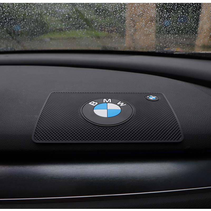 For BMW M X1 X3 For BMW Series i3 i4 G07 G06 G05 G02 G01 F48 F39 G42 G30 G20 Key Chain 1Pcs Car Dashboard Non-Slip Mat PVC Silicone Anti-Slip