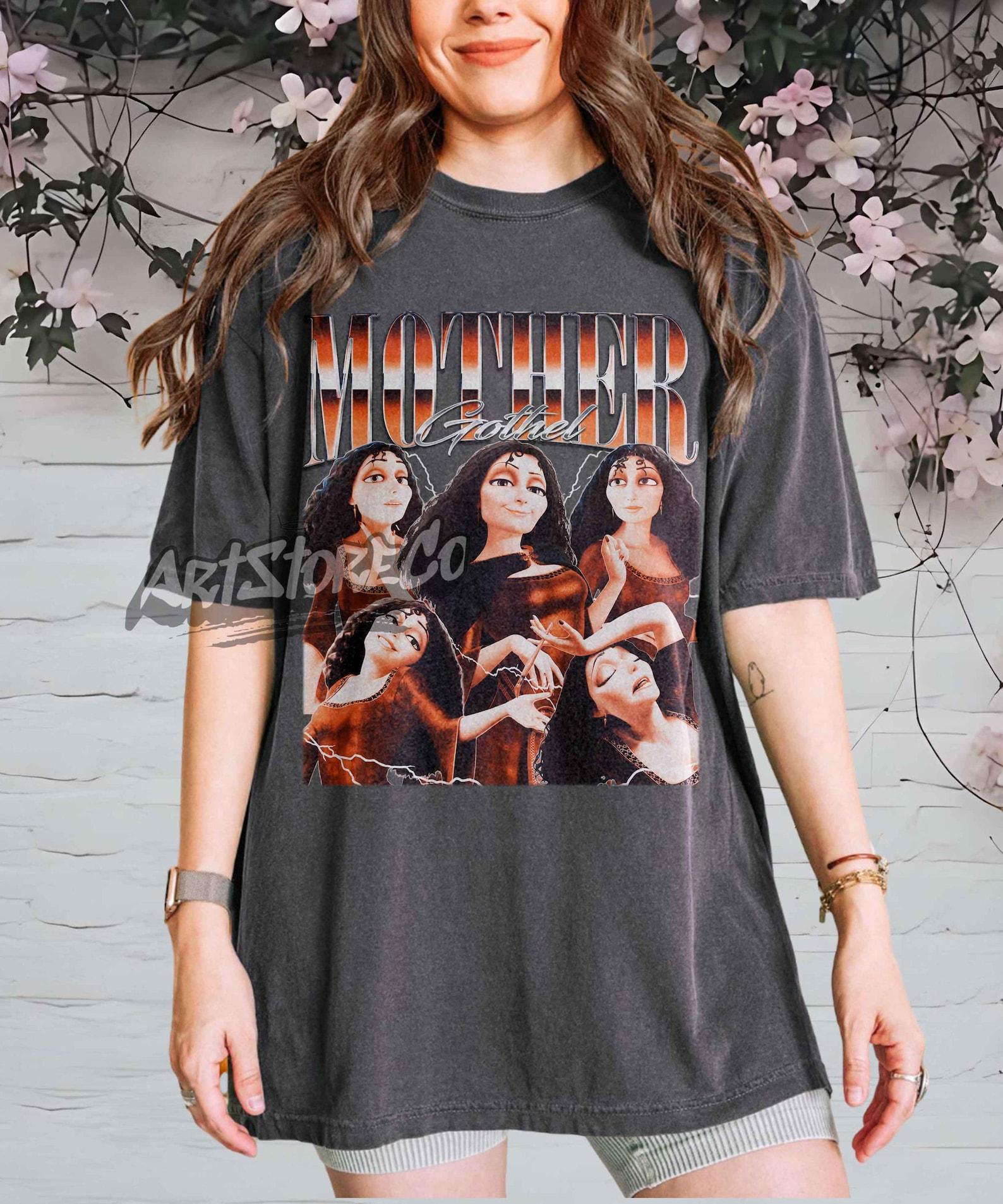 Mother Gothel Villain Graphic Tee, Dark Fairy Tale Retro Shirt 3XL