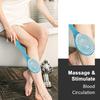 Long Handle Bath Brush for Body Scrubbing and Exfoliating with Soft Bristles and Ergonomic Grip for Shower and Bath Use