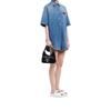 Prada Re-Edition Logo Zip Closure Terry Fabric Underarm Bag Hand Shoulder Bag Mini Women's Black