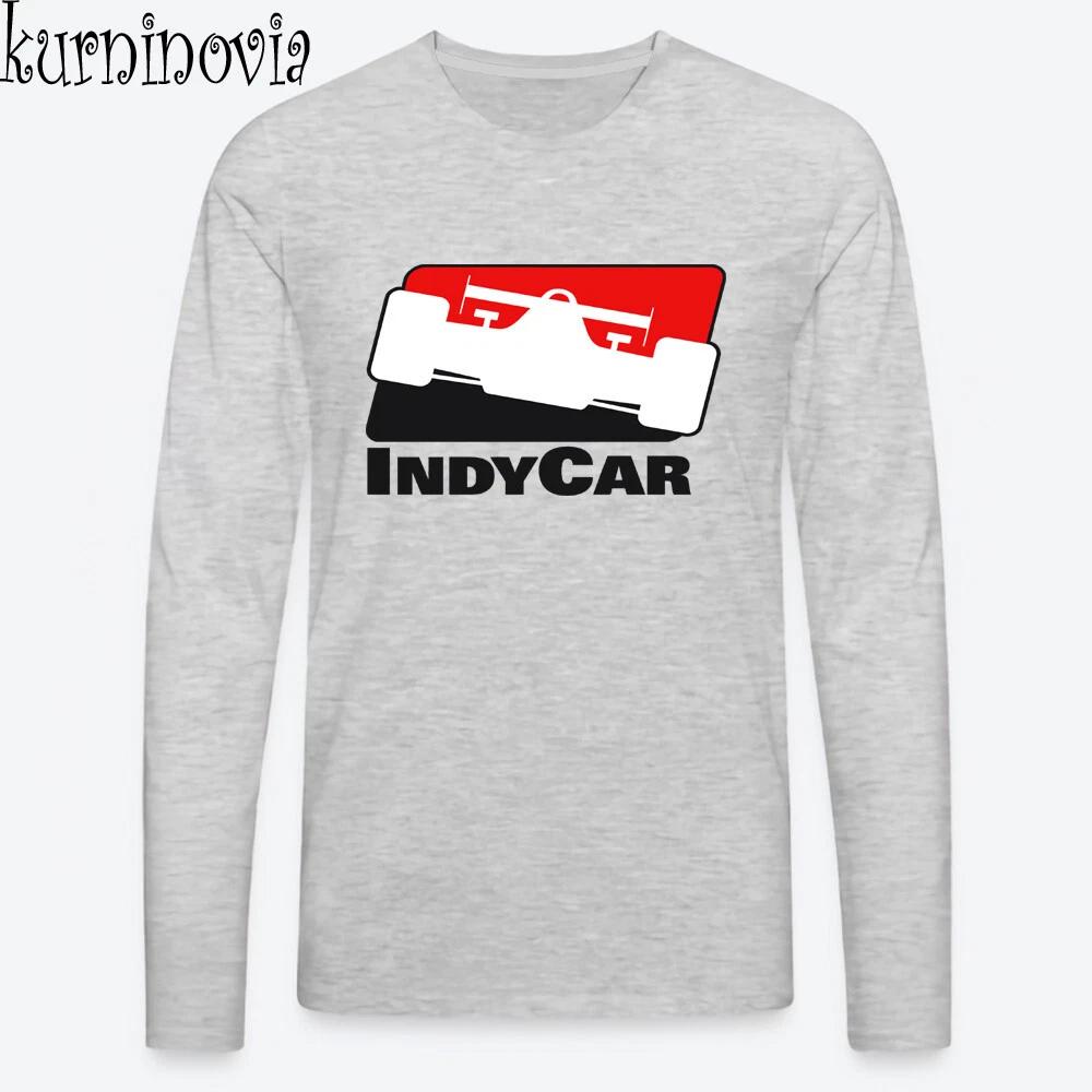Men s and Women s T-shirts Indy Car Racing Grey Size S to 3XL M