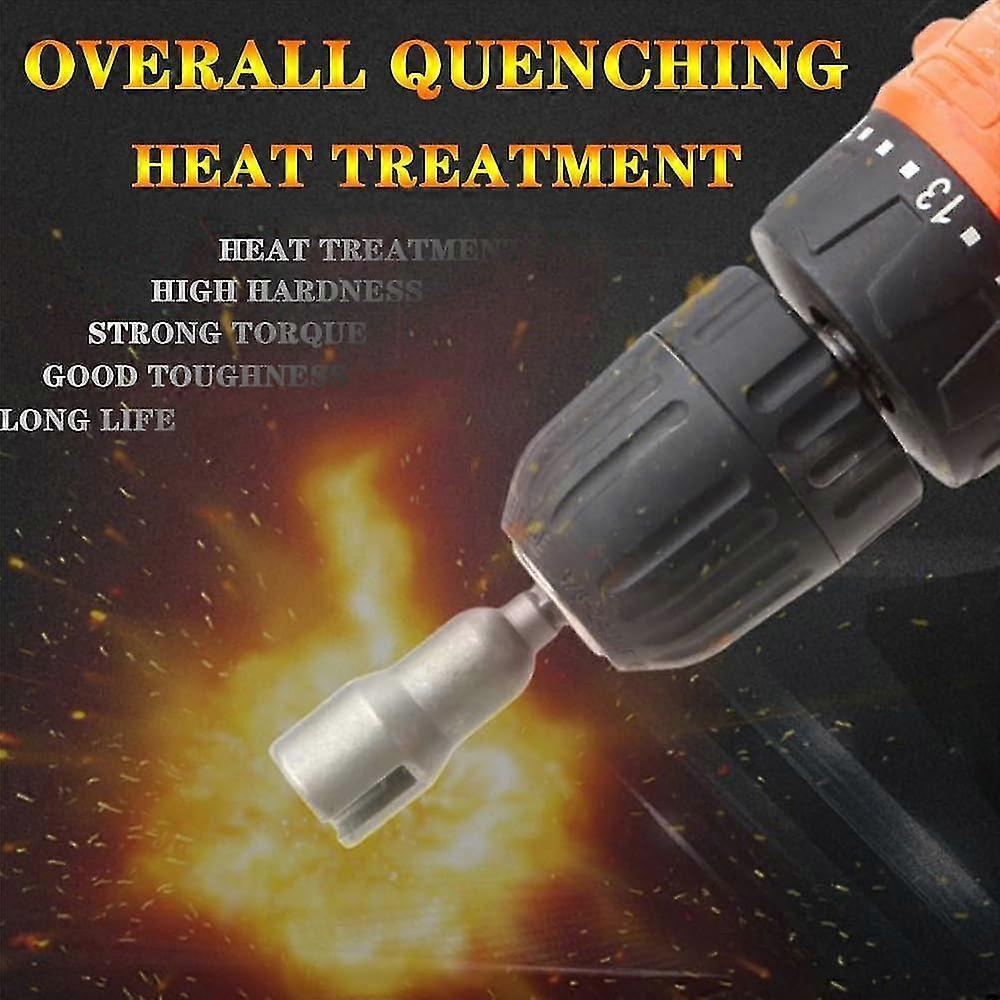 2 PCS Nut Driver Wing Nut Driver Drill Bit Socket Wrenches Tools Set Wing Nut Spanner for Panel Nuts Screws - DD