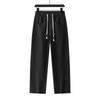 Mens Tencel Linen Blend Casual Pants Lightweight Breathable Straight Leg Trousers