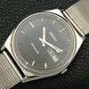 SEIKO AUTOMATIC 6309A JAPAN MENS VINTAGE BLACK COLOR DIAL WATCH a701620-5 R206c-a701620