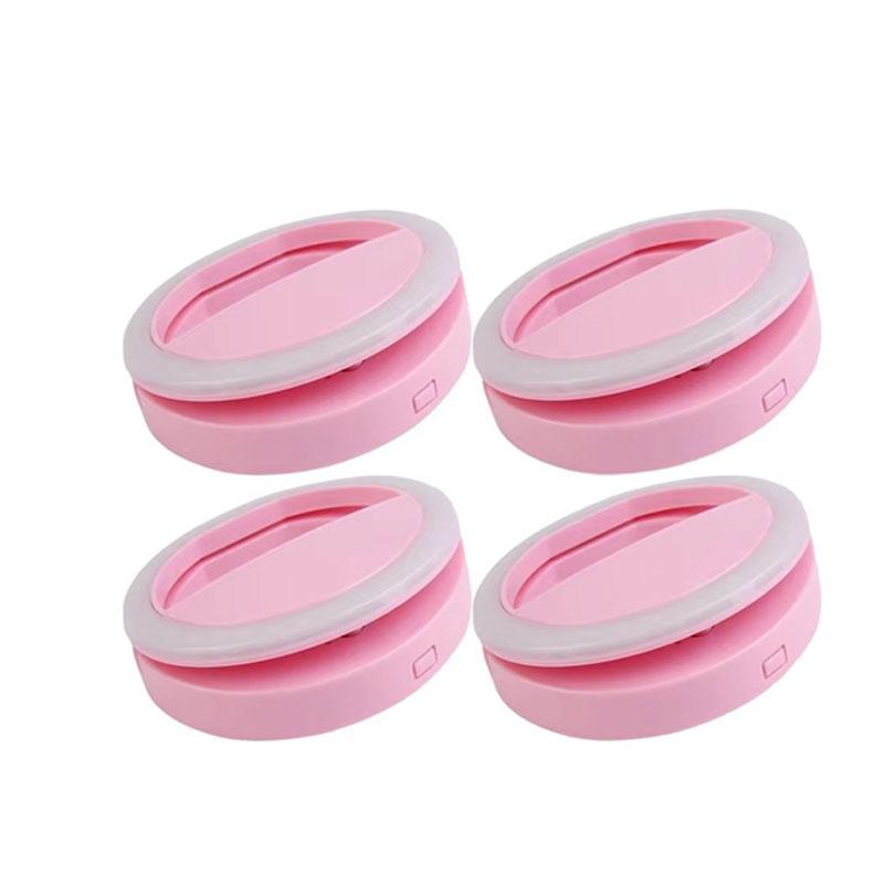 Mini LED Light Ring Selfie Live Broadcast Lighting LED Selfie Ring Light For Mobile Phone Laptop Video Beauty Lamp For Office