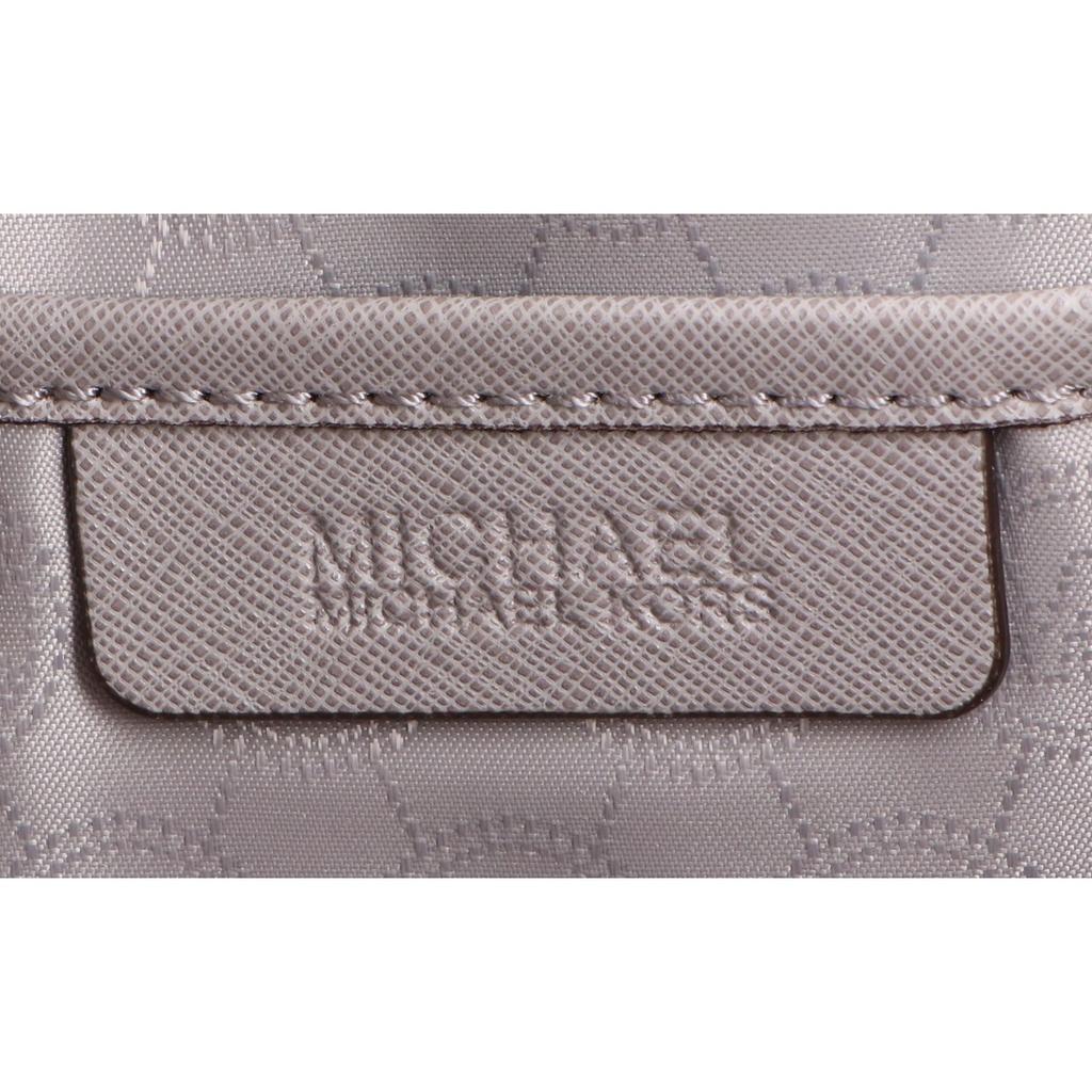MICHAEL KORS [Excellent Condition] 30T4SJTS7L Leather 2-Way Shoulder Bag Tote Bag Gray / White / BlackUsed