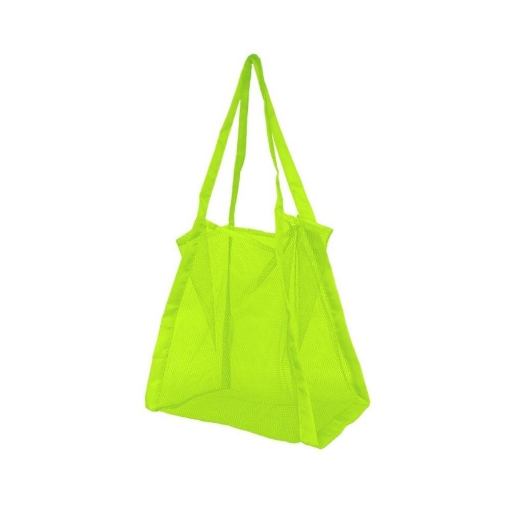 Sandproof Mesh Beach Bag Foldable Shoulder Storage Bag New Toiletry Bag Swimming