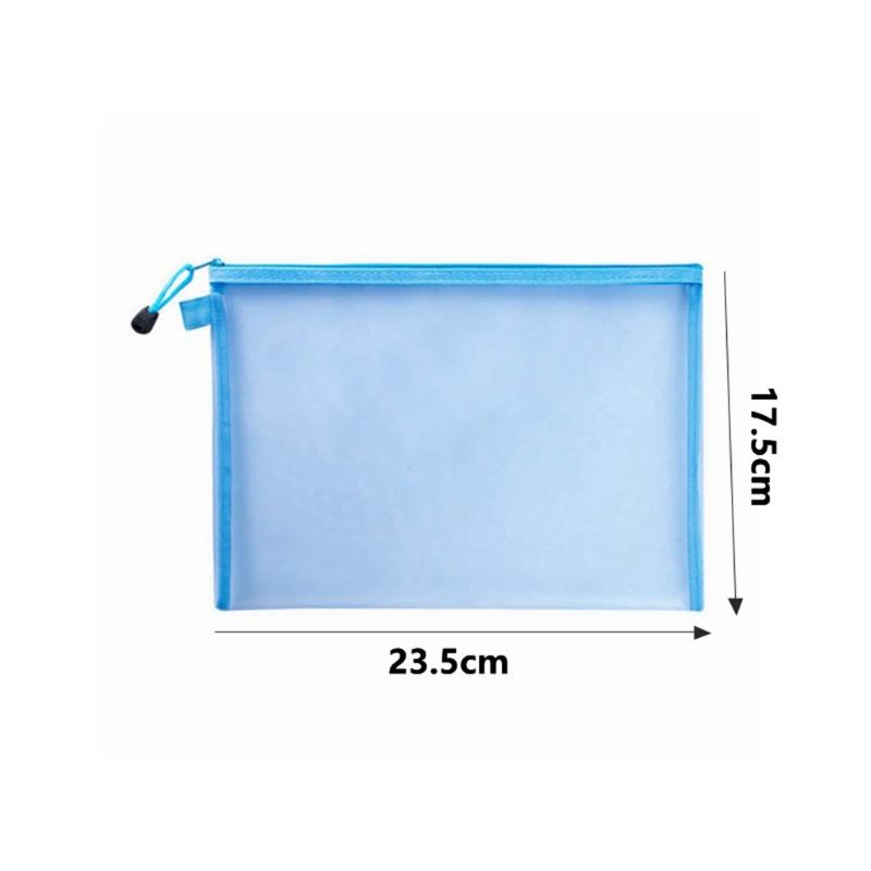 1pc Toy Storage Bag 1pc Building Block Puzzle Sub-package Bag Children Small Particle Zipper Transparent Finishing Storage Box KTY