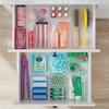 Medium Clear Storage Bin Organizer Stackable Modular BPA Free Plastic Insert Home Office Toy Room Kitchen Fridge Organization