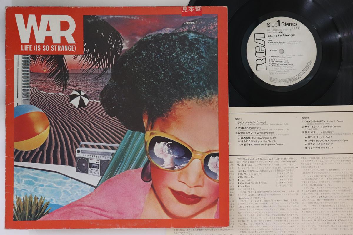 

LP Record WAR - Life (Is So Strange) RPL8205PROMO RCA 1983 Japan Jazz Used