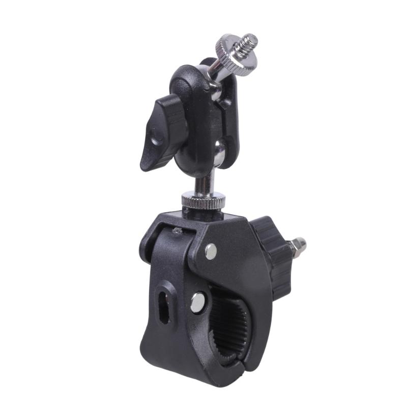 Photography Metal Clamp Mount With 360Swivel Ball Head For DSLR Cameras Smartphones Studio Lighting Tripod Equipment