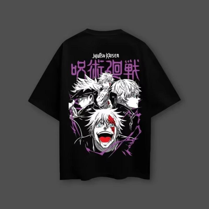 2026 Summer New Arrival Jujutsu Kaisen Anime Tshirt Satoru Gojo Mens T Shirt ChildrensAdult Uniform Size Sportswear