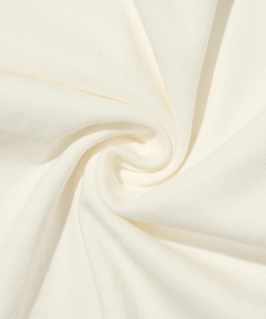 ROIDESROIS Pastel Cotton Layered Tee (Ivory)