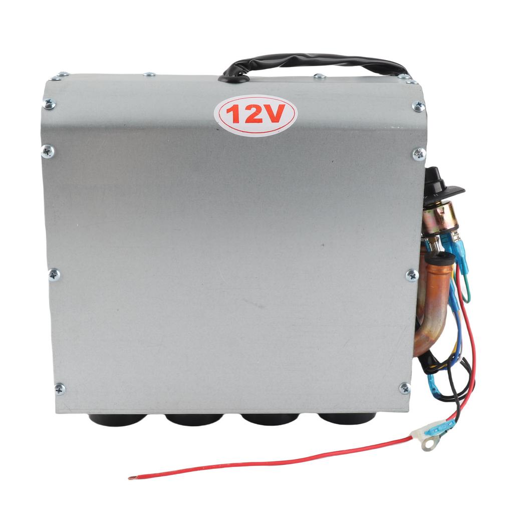 12V Universal Underdash Heater Fast Heating Frost Removing Winter Automotive Air Defroster with 4 Vents and 3 Speed