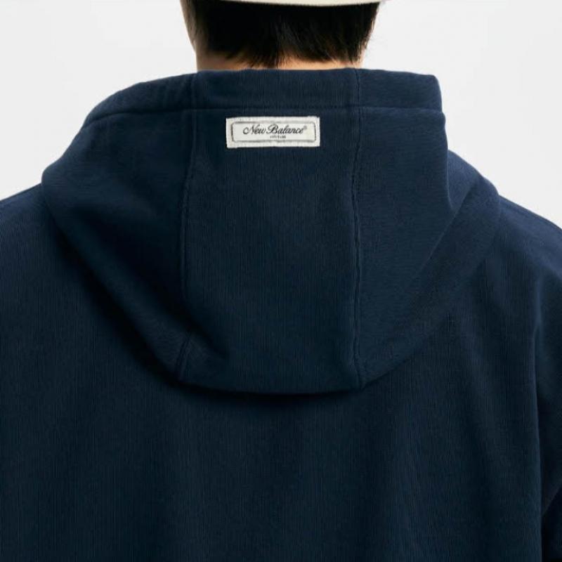 New Balance Hooded Zip Up Rqk Nbmde11113 59 Uni Heritage Hoodie Zip Up  S