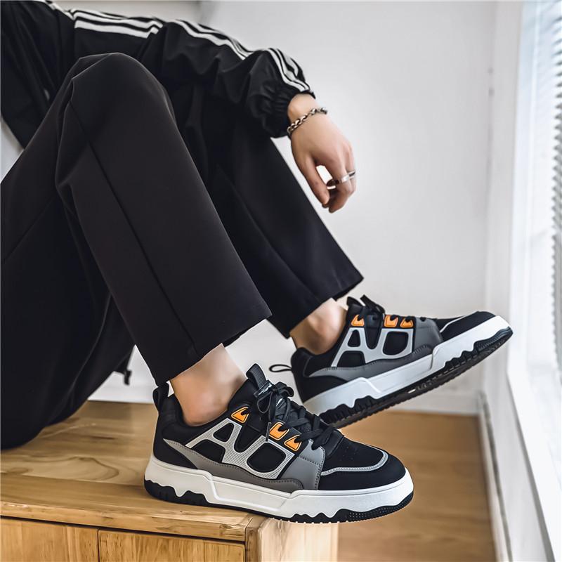 Męskie Casualowe Cztery Pory Roku Moda Studenci Wygodne Sneakersy Chłopcy Modne Miękka Podeszwa Oddychające Buty