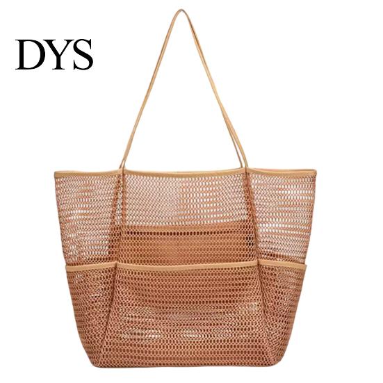 Foldable Waterproof Pouch Storage Bag with Built-in Pocket Design Travel Tote Lightweight Small Compartment Compact Gym Beach for Swimsuits