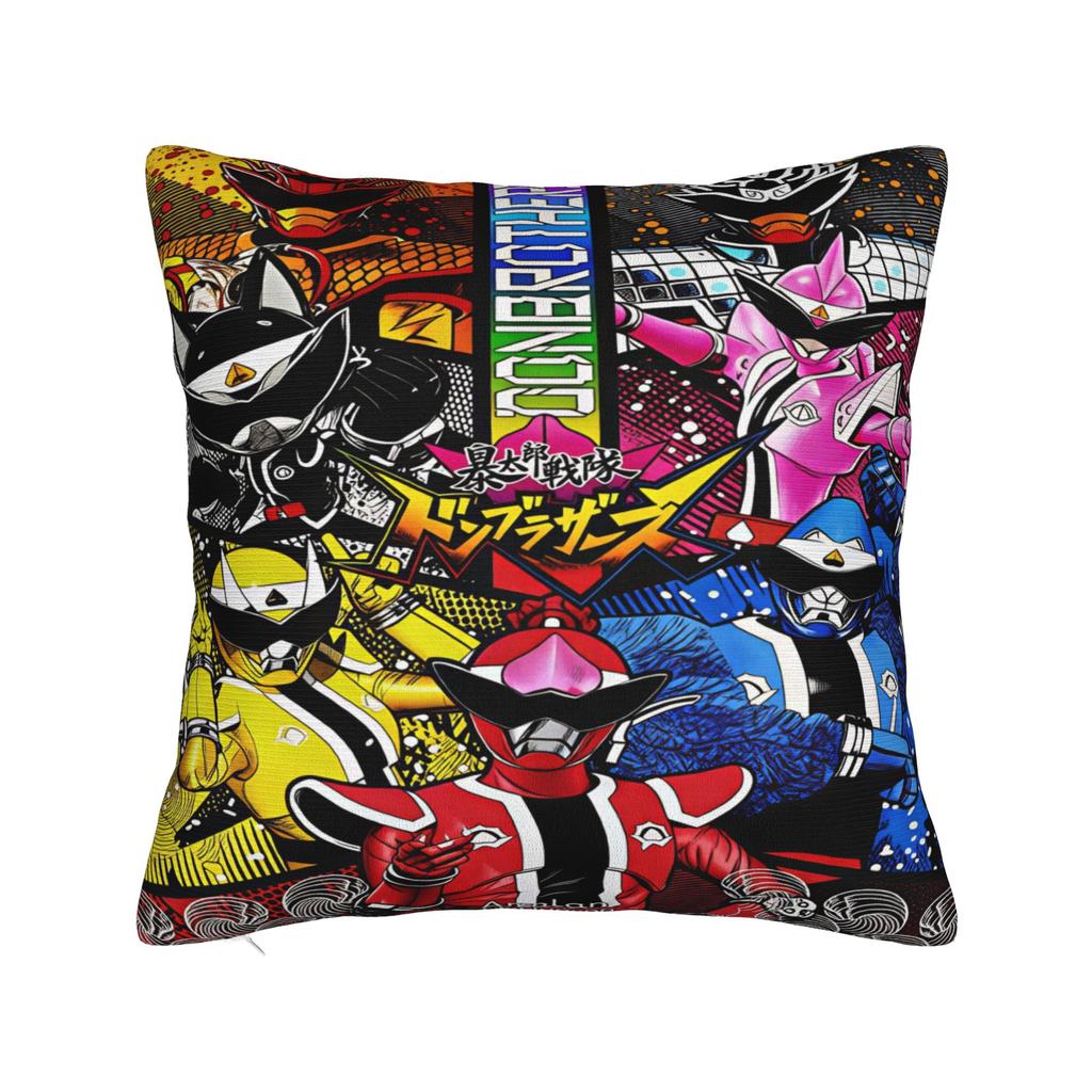 Super Sentai Pillow Case Soft Pillow Cover For Living Room Chair Morden Pillowcases