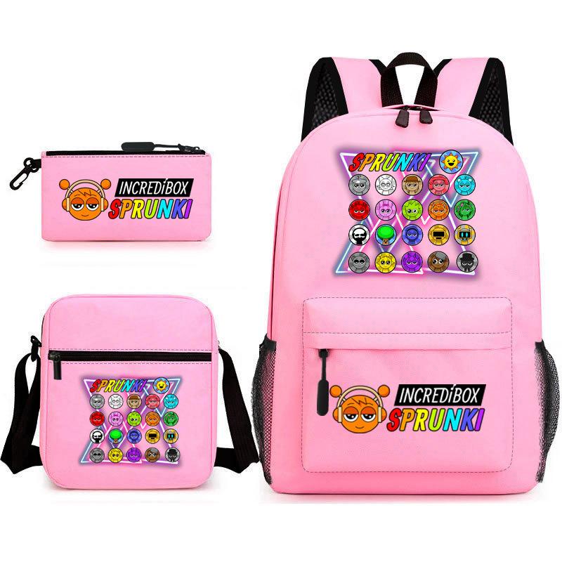 Peripheral Heat Transfer Rhythm Box Cartoon Animation Primary School Students Third Grade Light Load Reduction Large Capacity Backpack L