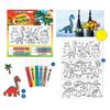 Window Paint Art Stickers Baking Free Easy Cleaning Safe DIY Window Art Painting Kit Kid DIY