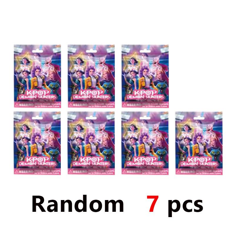 New 24pcs Kpop Devil Hunter Blind Box Action Derpys Tiger Rumi Mira Zoey Sussy Doll Fan Gift Birthday And Christmas Gifts