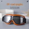 Retro Harley Motorcycle Windproof Riding Goggles and Helmet Glasses for Off-road