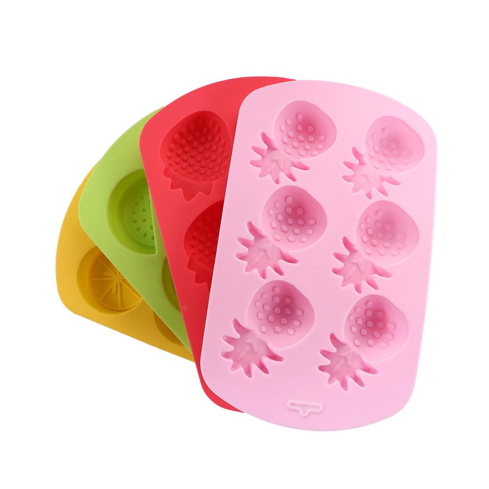 Fruit Shaped Pineapple Fondant Lemon Baking Tool Cake Decoration Jelly Mold Chocolate Making
