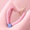 Pink Pelvic Floor & Thigh Toner Leg Shaping Tool with Ergonomic Grip for Hips, Inner Thighs, and Glutes Workouts Leg Exerciser