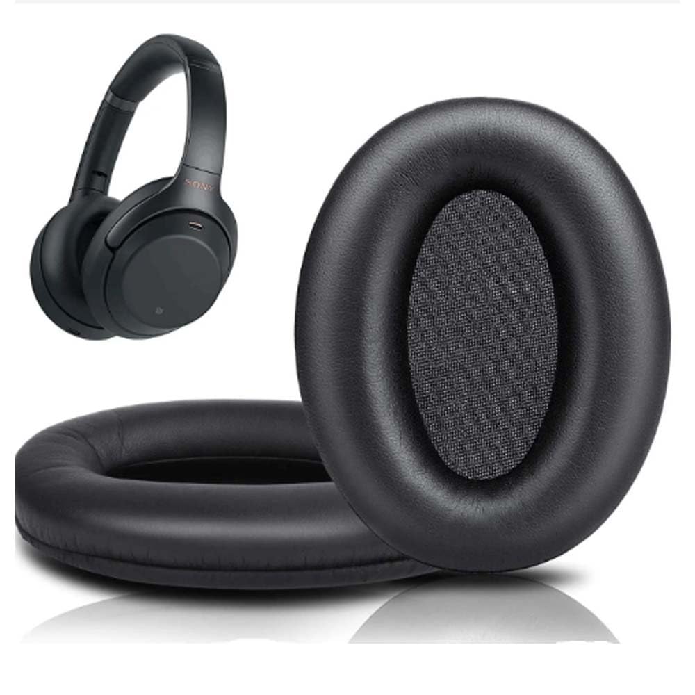 

HoneTeek Replacement Ear Pads for Sony Noise Canceling Soft Touch Breathable Noise Isolation Memory Foam with Increased Thickness WH-1000XM5
