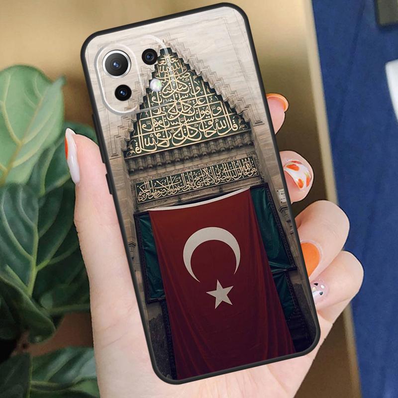 Turkey Turkish Flag Case For Xiaomi 15 14 Ultra 13T 14T 15T Pro 17 Pro Max POCO F8 F7 F5 F6 X5 X6 X7 Pro Coque