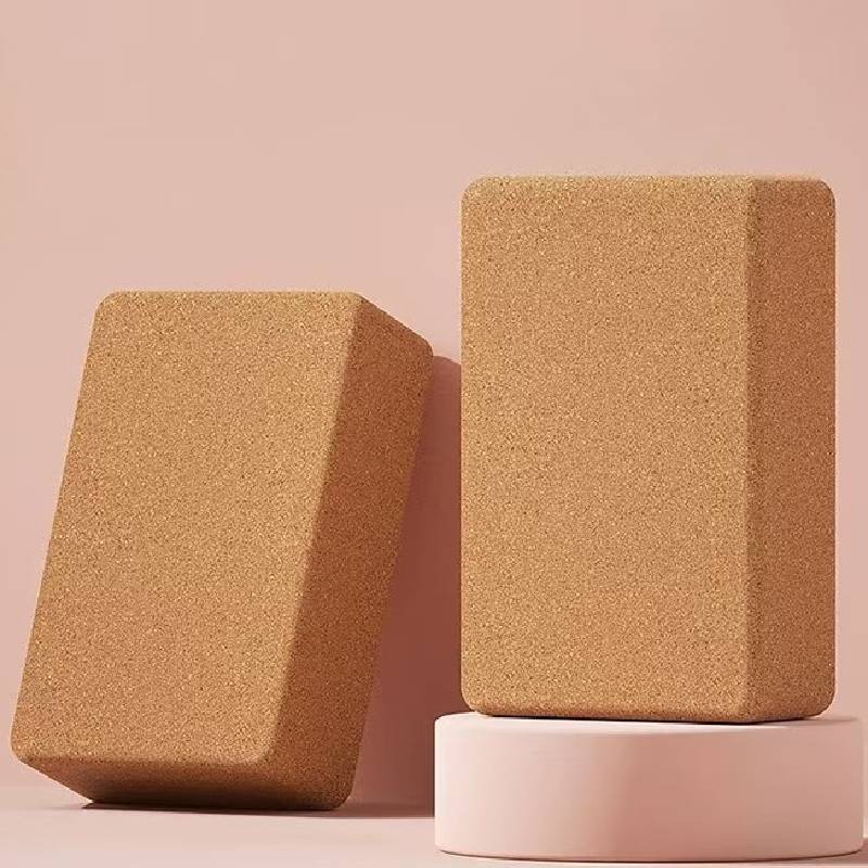 Yoga Block Cork Solid Durable Support For Yoga And Dance Exercise