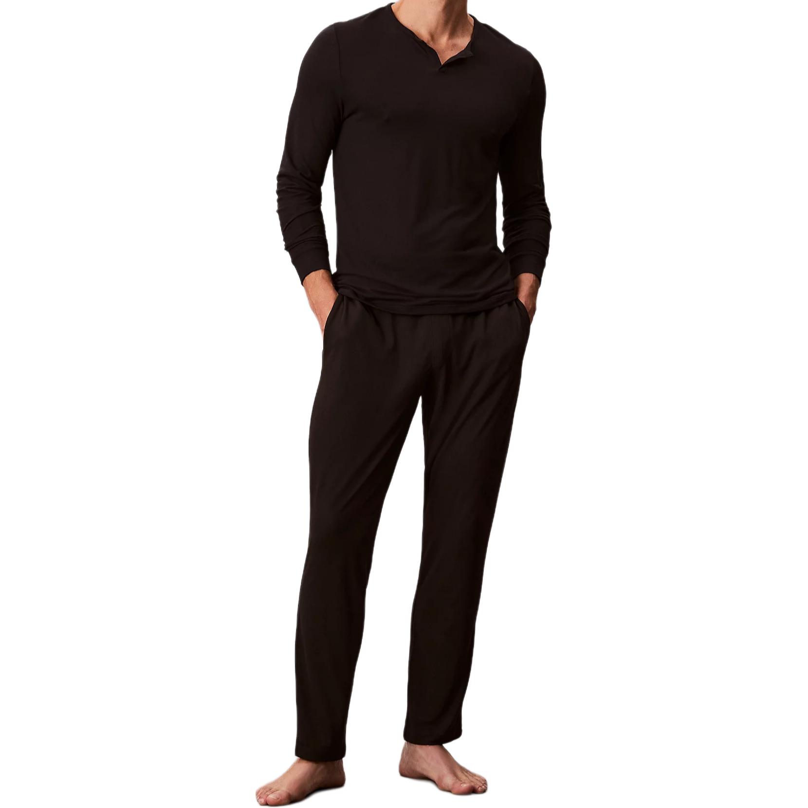 

Calvin Klein Solid Soft Slim Fit Stretch Pajama Pants Men bottoms LV00NM2806-UB1 L