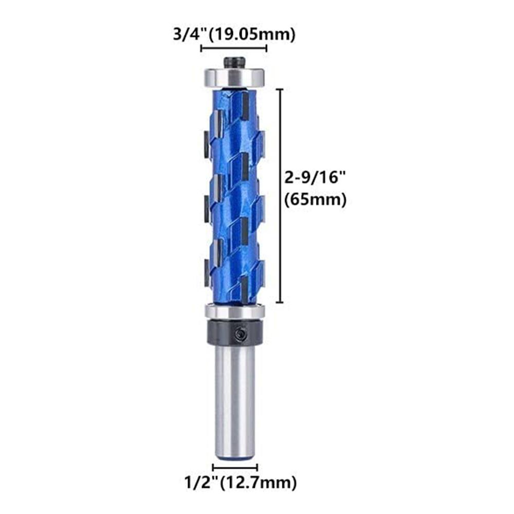 Milling Cutter 12mm 1/2" Shank Flush Trim End Mill Solid Carbide Spiral Double Bearing CNC Router Bit For Wood