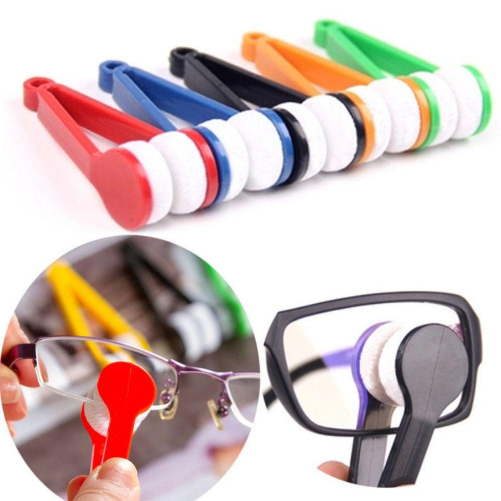 Mini Glasses Cleaning Rub Two-side Multifunctional Glasses Cleaning Brush