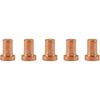 PT31 PT-31 LG40 Plasma Electrode Tips Cup Extended Consumables Kit for PT-31 CUT40 HYC45D HYC50D CUT50 PLC50D HYC410(60PCS Extended)