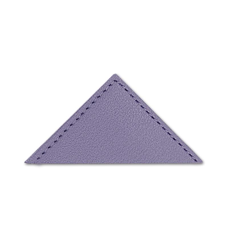 Customizable Heart-Shaped Leather Bookmark with PU Leather and Logo Personalization