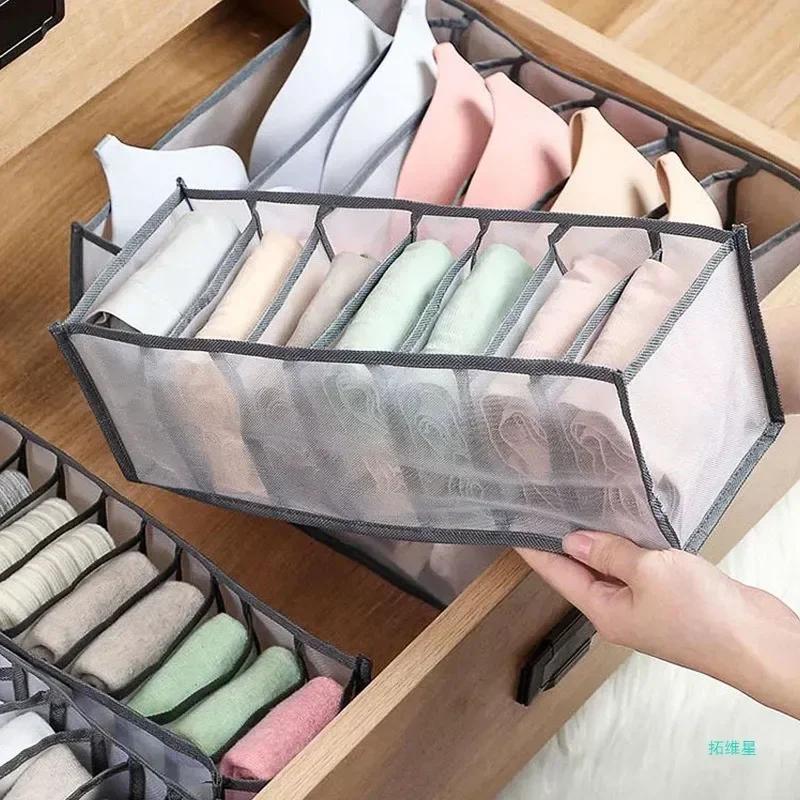 Closet Organizer Underwear Organizer for Wardrobe Clothes Organizers Cabinets Drawer Organizers Bra Socks Storage Organizer Box