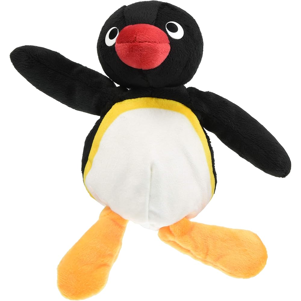 San-Arow Pingu Soft Toy Bean Bag K7717, Cute Design, Ideal for Kids, Fun Playtime Accessory