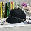 Ins Autumn and Winter Face Small Wool Duck Tongue Knight Hat Woolen Painter Hat British Fashion Temperament Hat, Beret