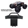 RC Car Front Bumper L140mm Black Plastic Anti Collision Strong Cushioning Front Bumper for ZD Racing 9116 MT8 08427 1/8