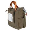 CIE EARTHY TOTEBAG-S MUSTARD Drawstring Tote Bag, Made In Japan, 2-Way Shoulder Bag, Genuine Leather, Eco-Friendly Nylon, Men's and Women's