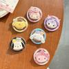 Cartoon Kt Cat Cute Puppy Mobile Phone Airbag Bracket Magnetic Back Sticker Retractable Lazy Desktop Drama Bracket