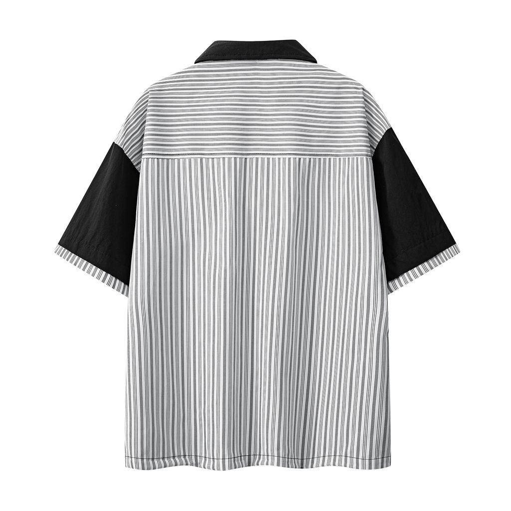 Men's Summer Short Sleeved Shirt, Summer Loose T-shirt, Men's T-shirt, Ice Silk T-shirt