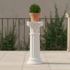 Outdoor Column Elegant Roman Style Resin Pedestal Plant Stand Weather Proof for
