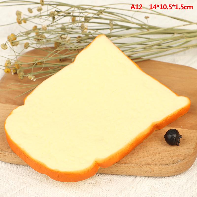 1Pc Simulation Pu Bread Toast Donuts Slow Rising Squeeze Stress Relief Toys